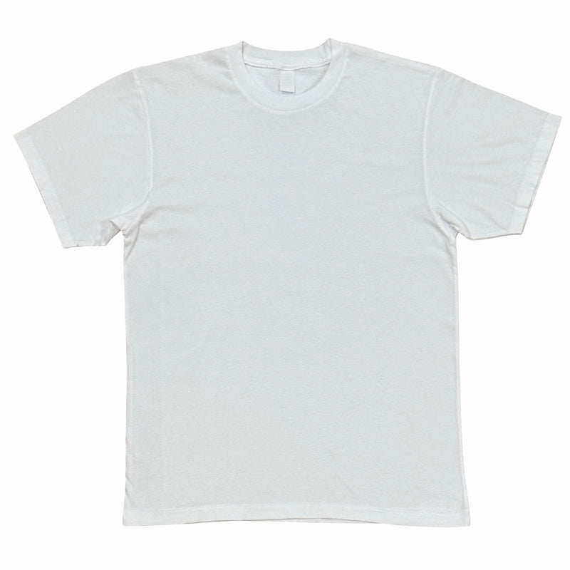 Velva Sheen Short Sleeve Blank T-Shirt (White) - August Shop