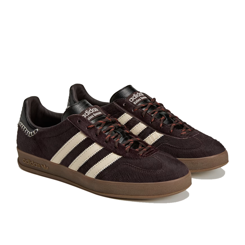 WALES BONNER X GAZELLE PONY SHOES AURORA COFFEE/ WONDER WHITE