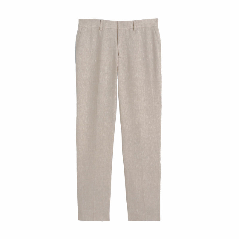 Wax London ALP Trouser 2.0 - Linen (Natural) - August Shop