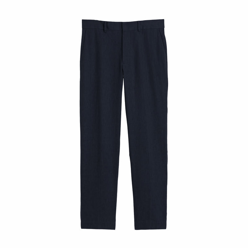 Wax London ALP Trouser 2.0 - Linen (Navy) - August Shop