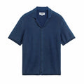 Wax London Ivy Shirt - Dyed Cotton (Blue) - August Shop