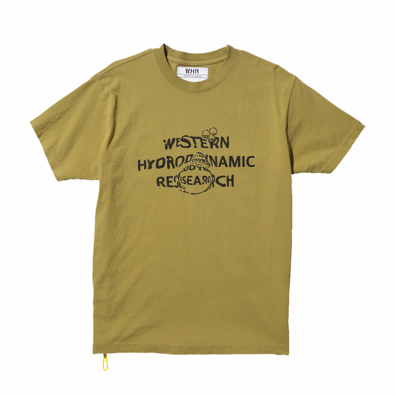 Western Hydrodynamic Research Bubbles S/S Tee (Green Olive) - August Shop