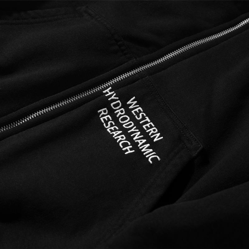Western Hydrodynamic Research Zip Hoodie (Black) - August Shop