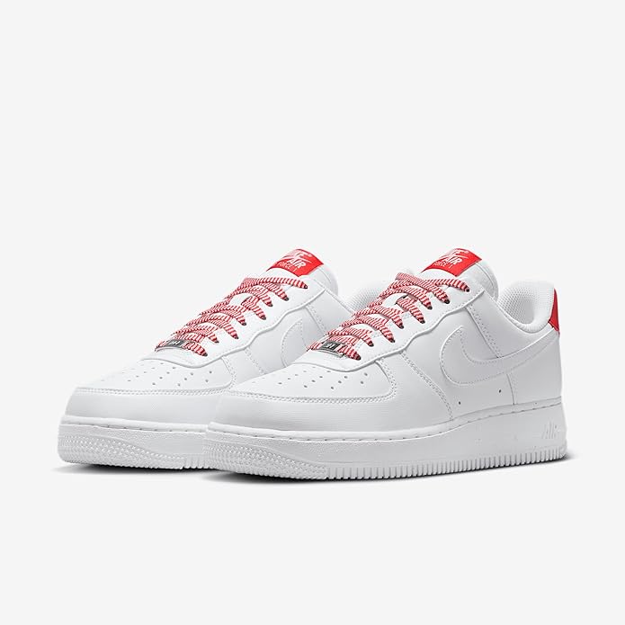 Women's Air Force 1 '07 White/LT Crimson-Pink Foam (IB7167 103)