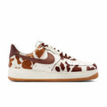 Nike Women's Air Force 1 Low "Cow Print" (Field Brown/Sail-Field Brown) - August Shop