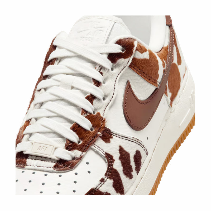 Nike Women's Air Force 1 Low "Cow Print" (Field Brown/Sail-Field Brown) - August Shop