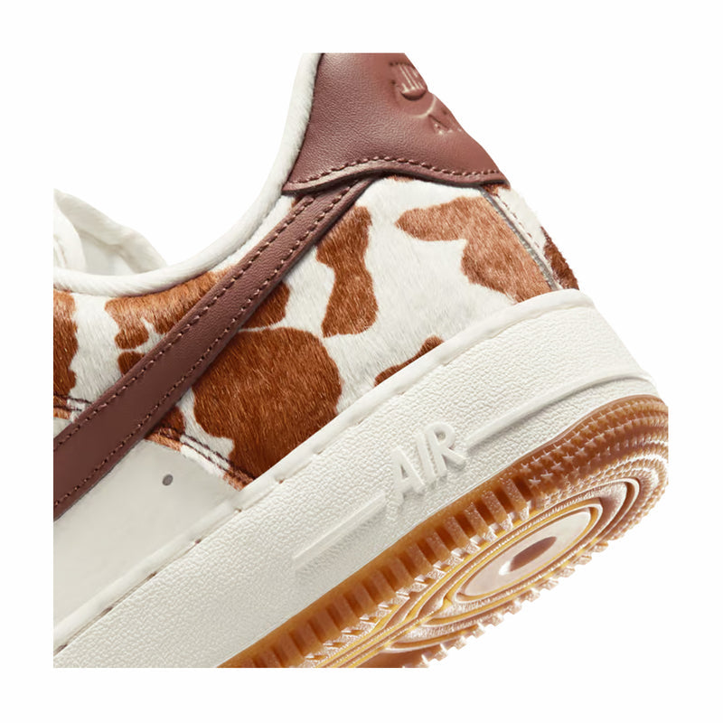 Nike Women's Air Force 1 Low "Cow Print" (Field Brown/Sail-Field Brown) - August Shop