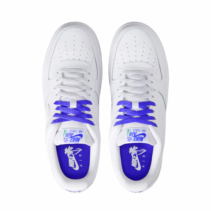 Nike Women's Air Force 1 Low "Persian Violet" (White/White-Persian Violet) - August Shop