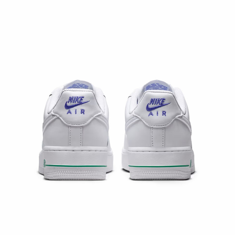 Nike Women's Air Force 1 Low "Persian Violet" (White/White-Persian Violet) - August Shop