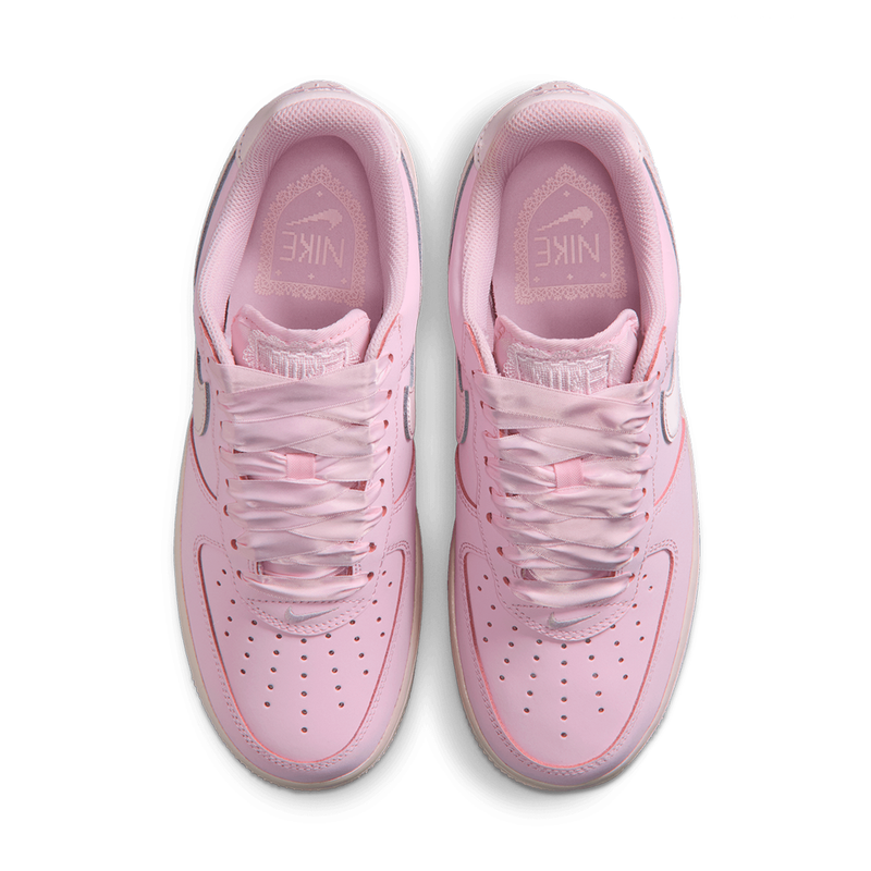 WOMEN'S AIR FORCE 1 RETRO PREMIUM PINK FOAM "RIBBON LACE"