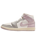 Women's Air Jordan 1 Mid Sail/Particle Rose (BQ6472 122)