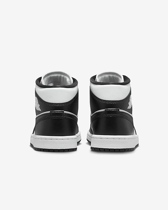Women's Air Jordan 1 Mid White/Black-White (DV0991 101)