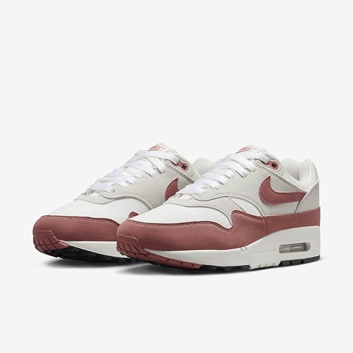 Women's Air Max 1 '87 Sail/Canyon Pink-Black (HM6133 133)
