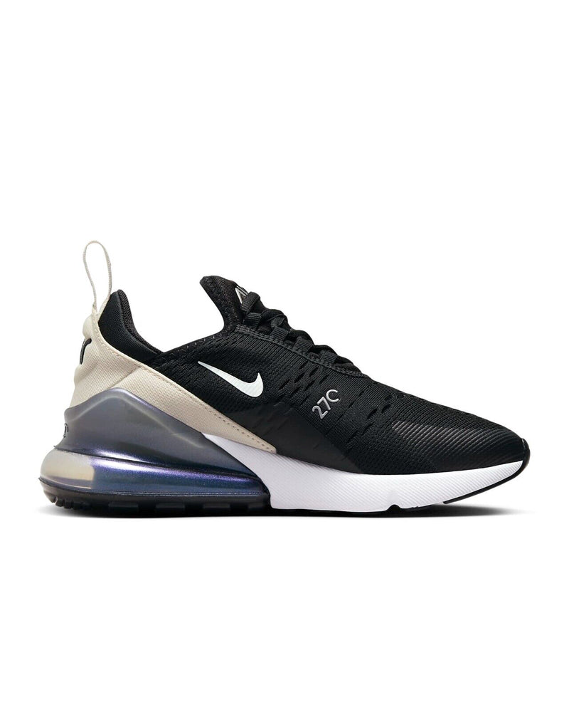 Women's Air Max 270 Black/Metallic Silver-Phantom (DZ7736 002)