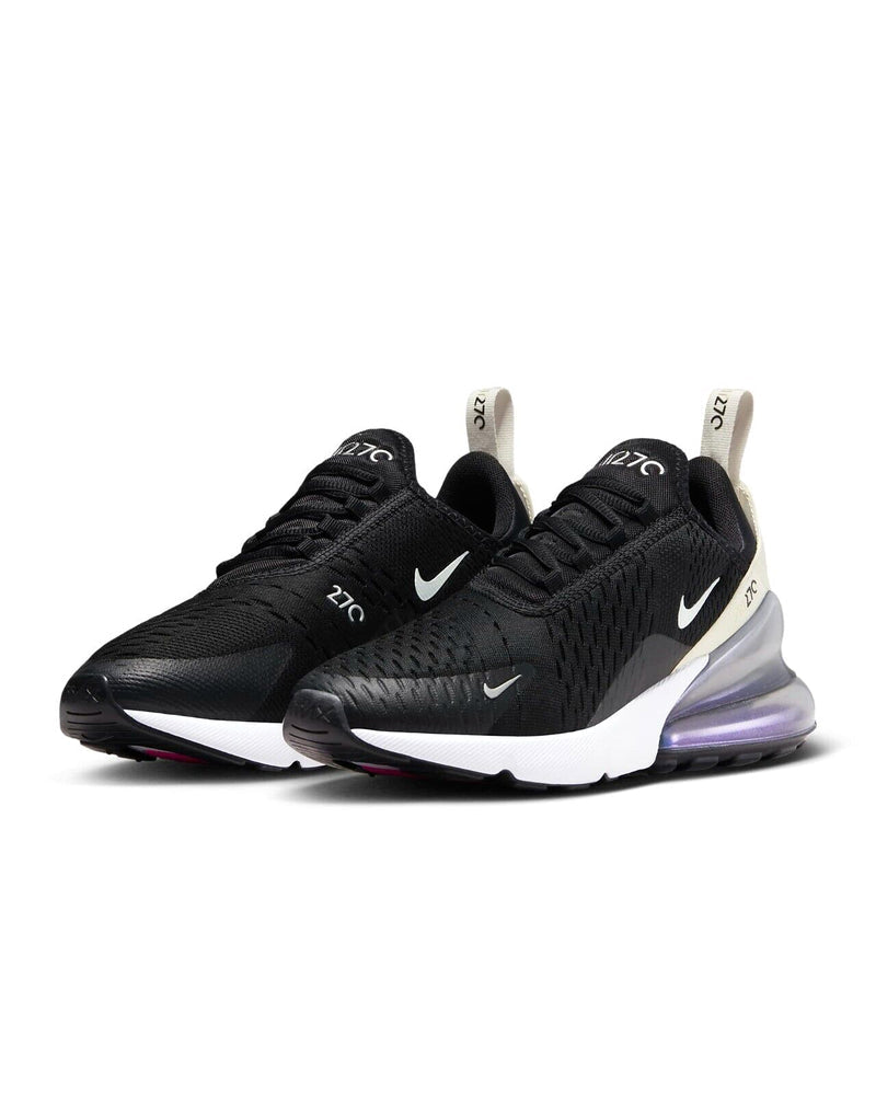 Women's Air Max 270 Black/Metallic Silver-Phantom (DZ7736 002)