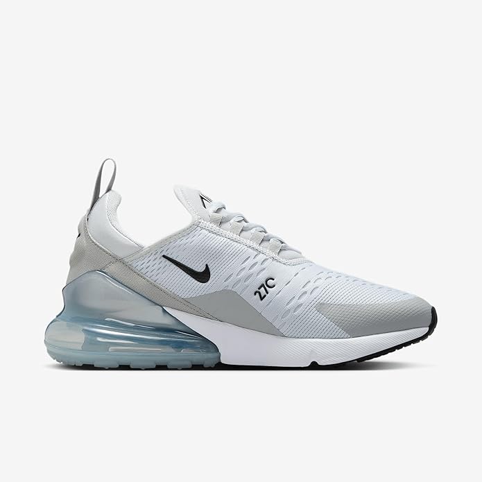 Women's Air Max 270 Pure Platinum/Black (AH6789 018)