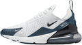 Women's Air Max 270 White/Armory Blue-Navy (HQ1646 100)