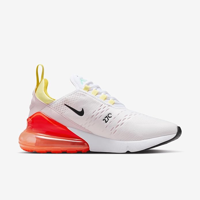 Women's Air Max 270 White/Black-Bright Crimson (FZ3624 100)