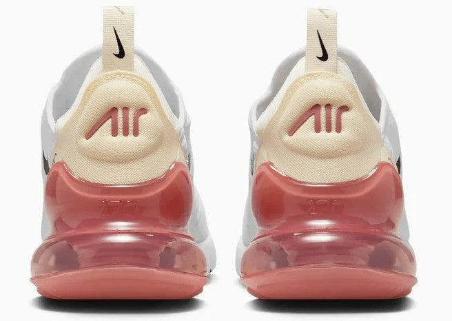 Women's Air Max 270 White/Black-Pale Ivory-Muslin (AH6789 123)