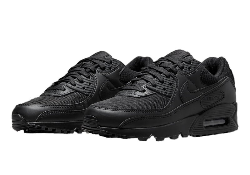 Women's Air Max 90 Black/Black-Black-Black (DH8010 001)