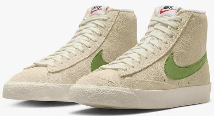 Women's Blazer Mid '77 VNTG Muslin/Chlorophyll (DV7006 100)