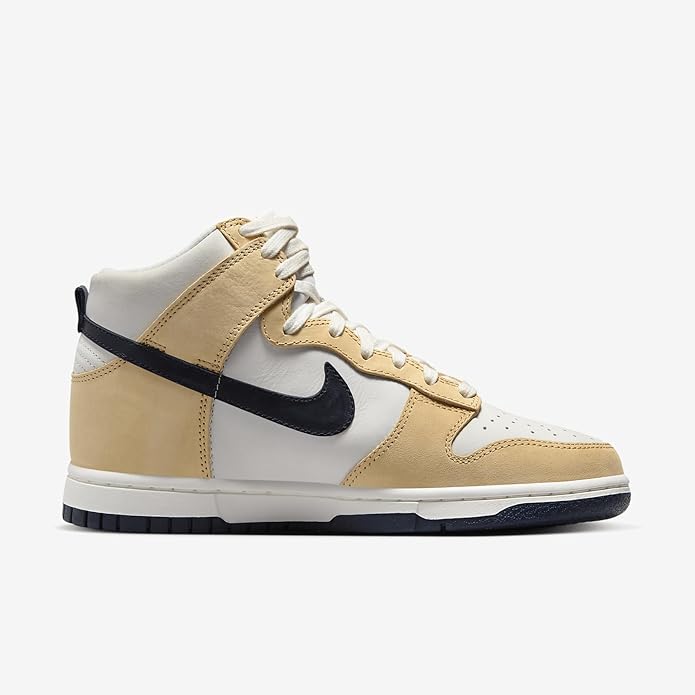 Women's Dunk High PRM MF Sail/Obsidian-Sesame (DX2044 101)