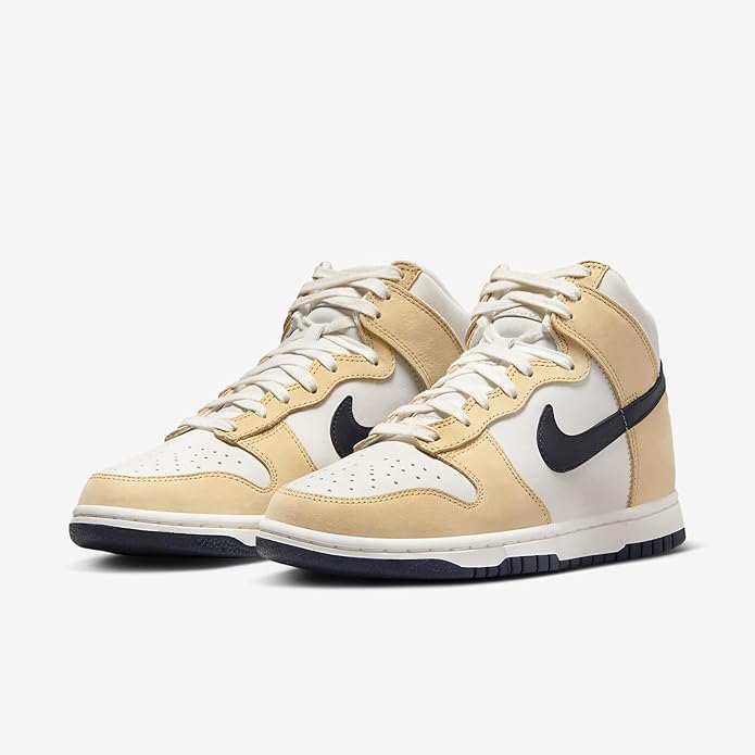 Women's Dunk High PRM MF Sail/Obsidian-Sesame (DX2044 101)