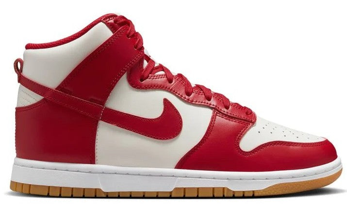 Women's Dunk High Sail/Gym Red-Light Brown (DD1869 114)