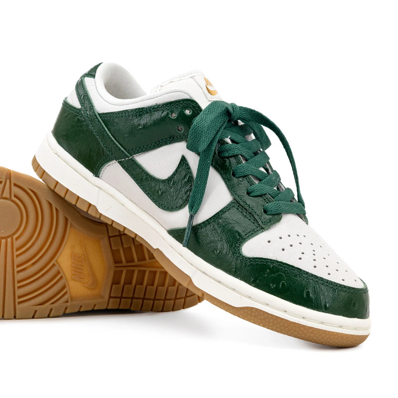 Women's Dunk Low LX "Green Ostrich" Phantm/Gorge Gn-Sl (FJ2260 002)