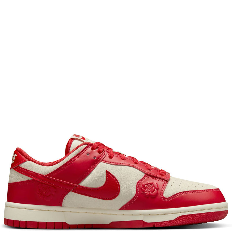 Women's Dunk Low "Red Roses" Coconut Milk/Univer Red (HF1986 100)