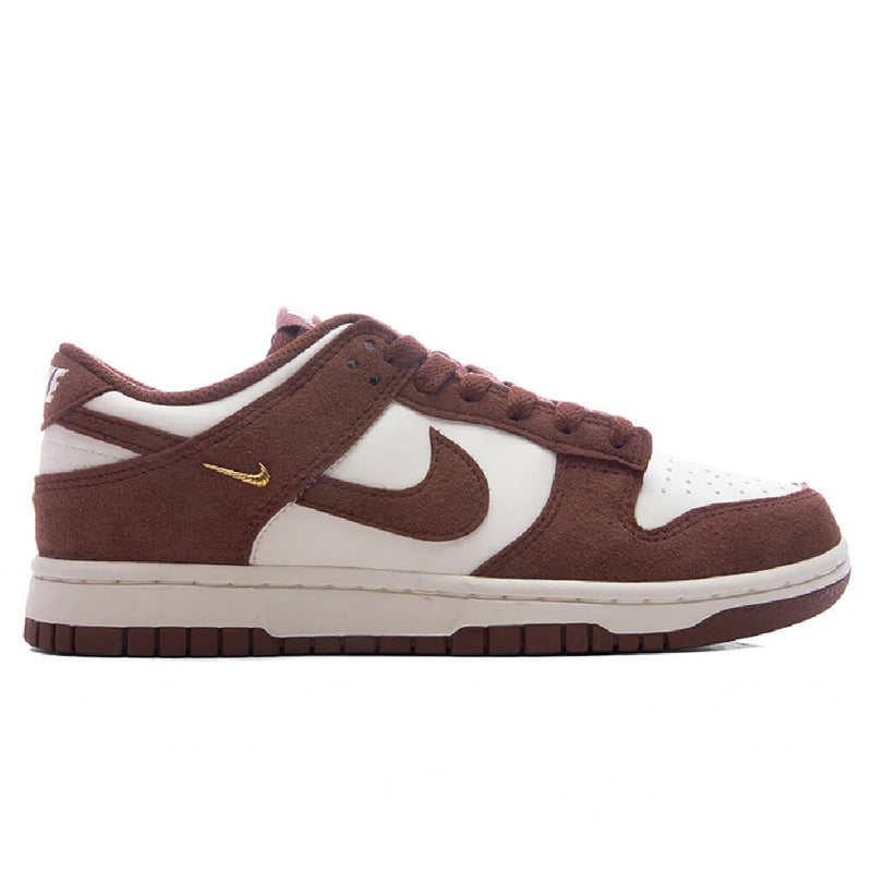 Women's Dunk Low Sail/Red Sepia-Metallic Gold (IB4417 104)