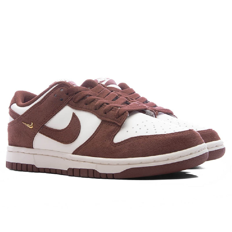 Women's Dunk Low Sail/Red Sepia-Metallic Gold (IB4417 104)