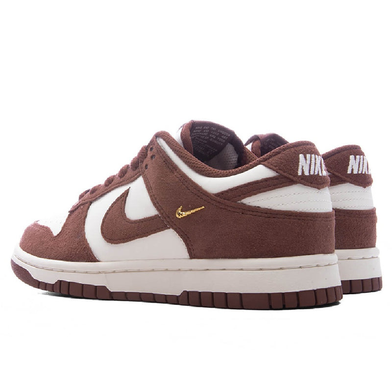 Women's Dunk Low Sail/Red Sepia-Metallic Gold (IB4417 104)