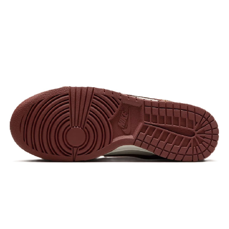 Women's Dunk Low Sail/Red Sepia-Metallic Gold (IB4417 104)