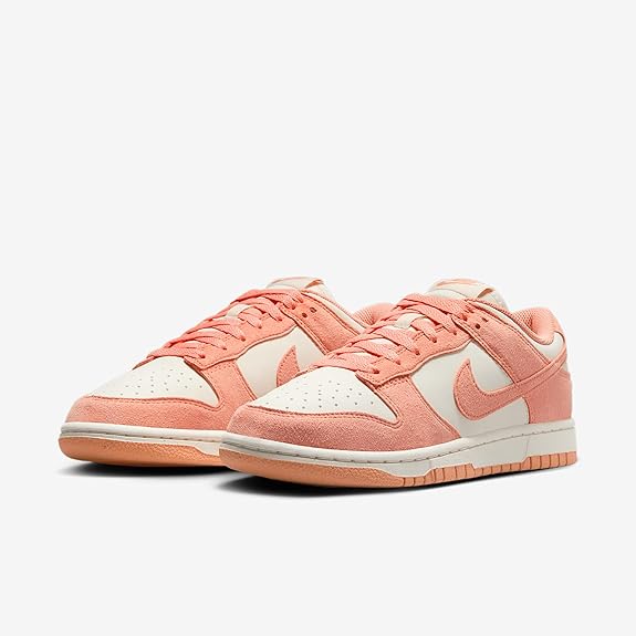 Women's Dunk Low Soft Pearl/Apricot Agate-White (HJ7673 003)