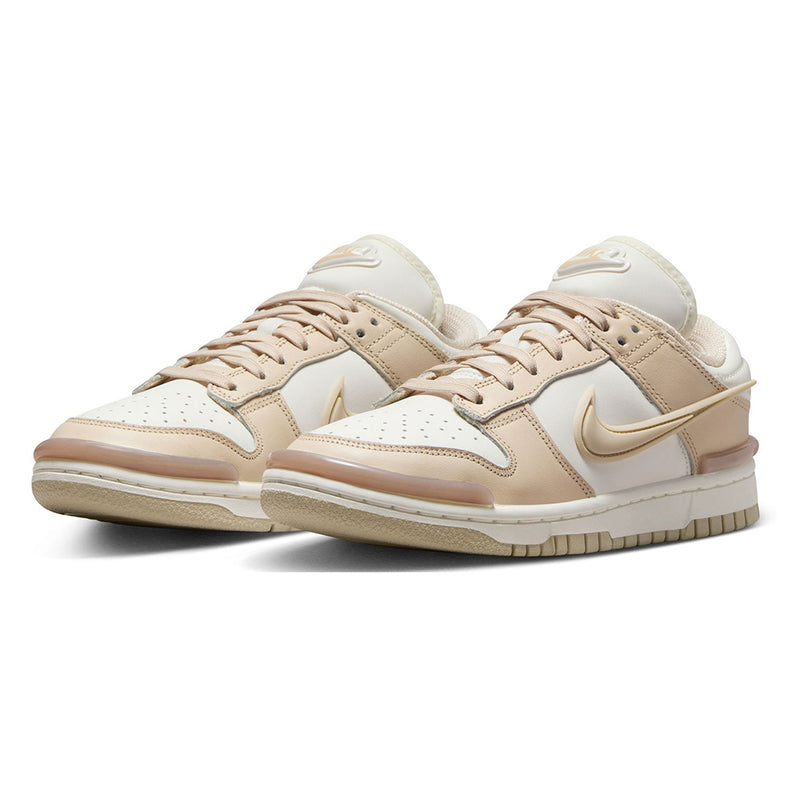 Women's Dunk Low Twist Sail/Sanddrift-Pink Oxford (DZ2794 102)