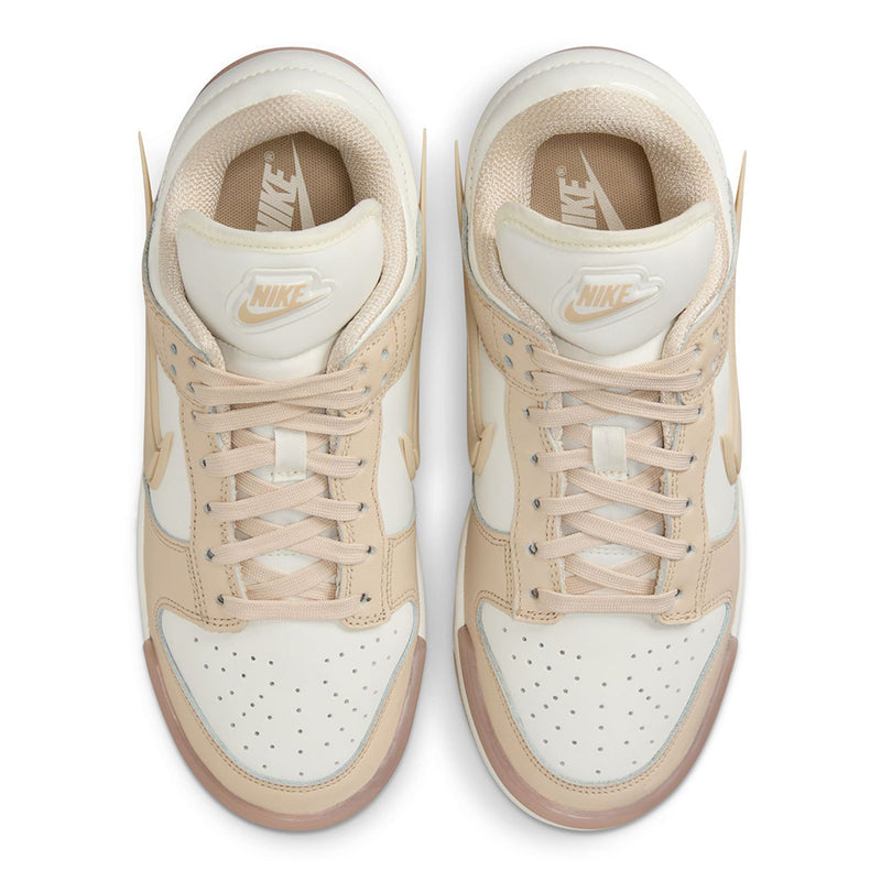 Women's Dunk Low Twist Sail/Sanddrift-Pink Oxford (DZ2794 102)
