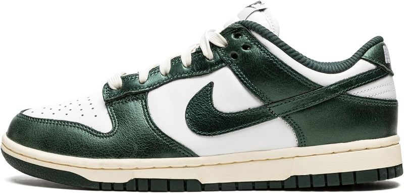 Women's Dunk Low White/Pro Green-Coconut Milk (DQ8580 100)