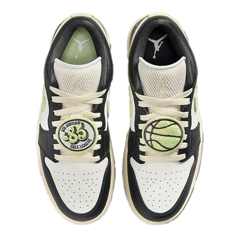 Women's Jordan 1 Low SE Anthracite/Luminous Green-Sail (HQ3009 003)