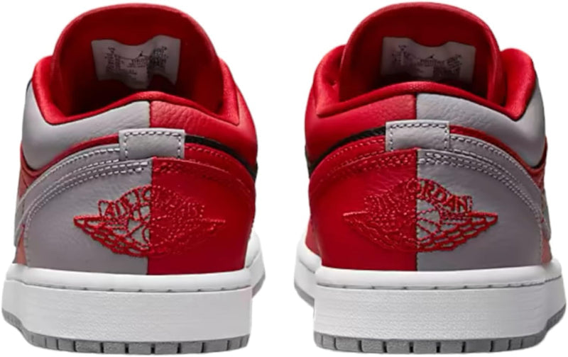 Women's Jordan 1 Low SE Gym Red/Cement Grey-Black (DR0502 600)
