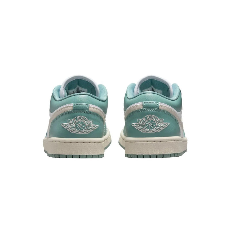 Women's Jordan 1 Low White/Lt Orewood Brn-Cannon (DC0774 138)