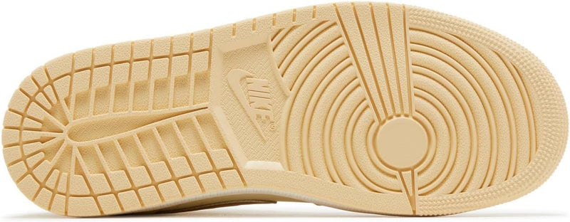 Women's Jordan 1 Mid SE Pale Vanilla/Metallic Gold (FB9892 200)