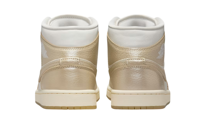Women's Jordan 1 Mid SE Sail/Team Gold-Pale Ivory (HV5159 100)