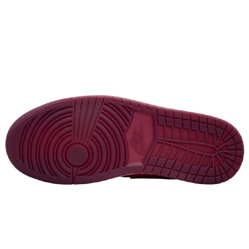 Women's Jordan 1 Mid SE "Valentines Day" Team Red/Sierra Red-Pueblo (IB7018 600)