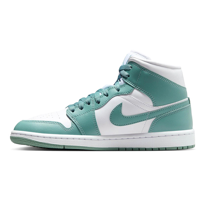 Women's Jordan 1 Mid White/Cannon (BQ6472 138)