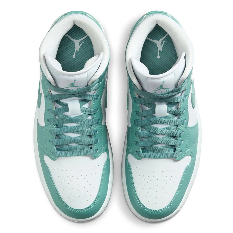 Women's Jordan 1 Mid White/Cannon (BQ6472 138)