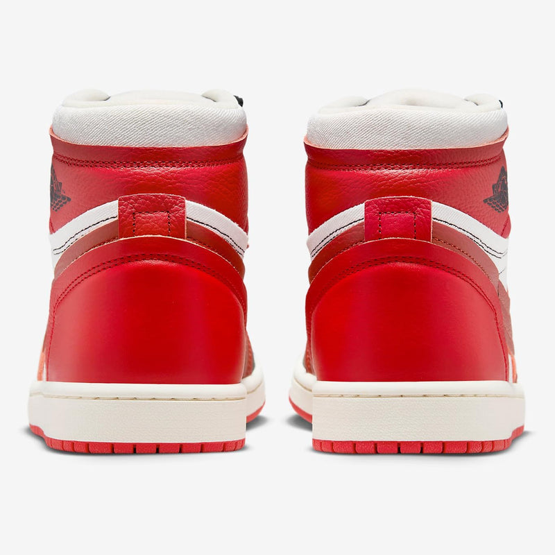 Women's Jordan 1 MM High Sport Red/Dune Red-Black-Sail (FB9891 600)