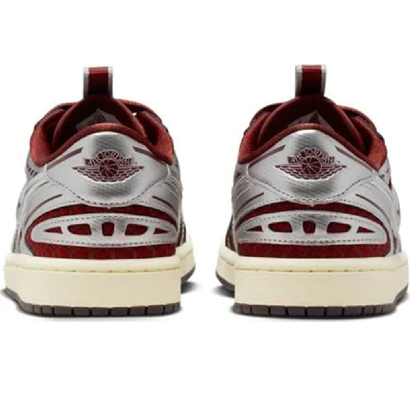 Women's Jordan 1 MM Low V3 Dark Team Red/Dark Team Red (HQ2186 600)