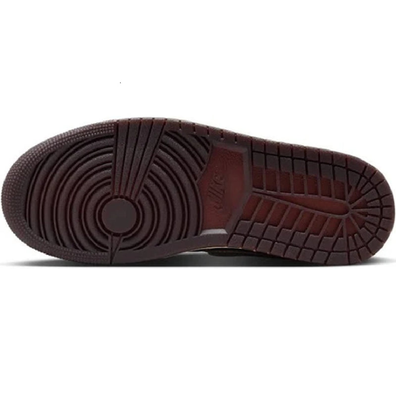 Women's Jordan 1 MM Low V3 Dark Team Red/Dark Team Red (HQ2186 600)