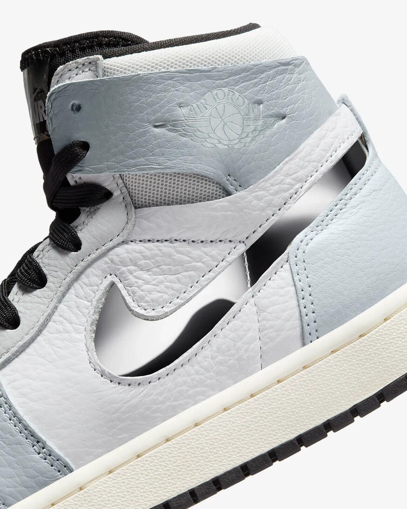 Women's Jordan 1 Zoom Air CMFT 2 "CWC" Wht/Metallic Silver (FJ4652 100)